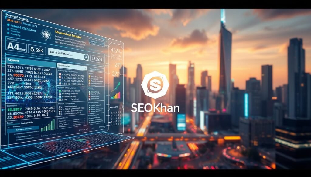 AI Keyword Research Visualization AI Keyword Research Visualization
