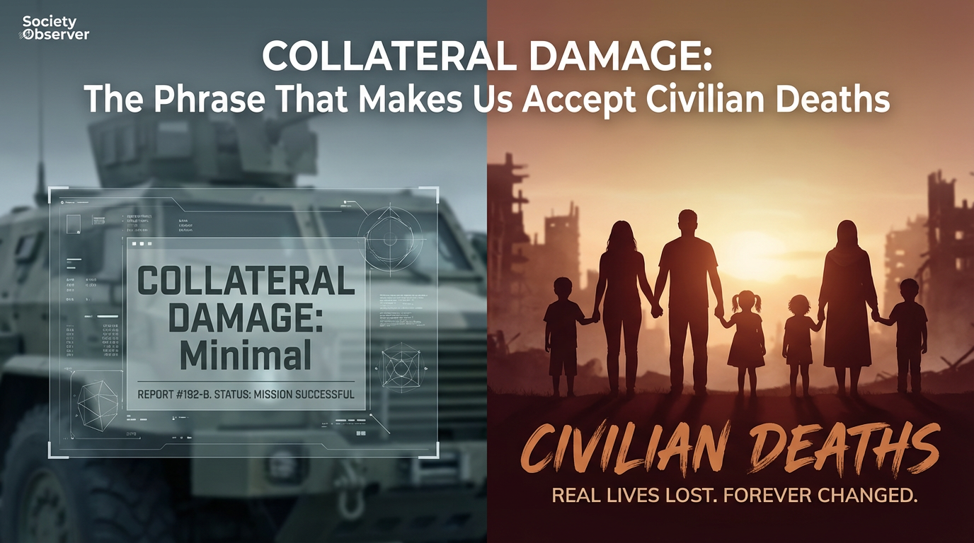 Collateral Damage: How media framing shapes our acceptance of civilian deaths in conflict